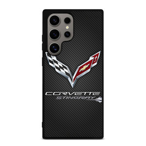 CORVETTE STINGRAY C7 CARBON LOGO Samsung Galaxy S24 Ultra Case Cover CORVETTE STINGRAY C7 CARBON LOGO Samsung Galaxy S24 Ultra Case Cover