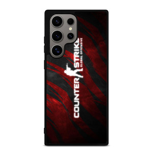 COUNTER STRIKE CSGO LOGO RED Samsung Galaxy S24 Ultra Case Cover