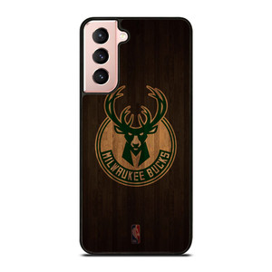 MILWAUKEE BUCKS BASKETBALL COURT NBA Samsung Galaxy S21 Case Cover