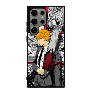 DENJI CHAINSAW MAN ANIME COLLAGE Samsung Galaxy S24 Ultra Case Cover DENJI CHAINSAW MAN ANIME COLLAGE Samsung Galaxy S24 Ultra Case Cover