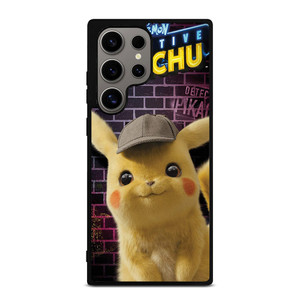 DETECTIVE PIKACHU CUTE POKEMON Samsung Galaxy S24 Ultra Case Cover