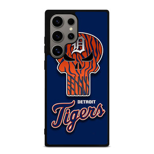 DETROIT TIGERS SKULL LOGO Samsung Galaxy S24 Ultra Case Cover