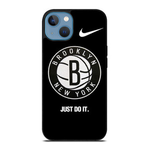 BROOKLYN NETS NBA BASKETBALL LOGO 3 iPhone 13 Case Cover