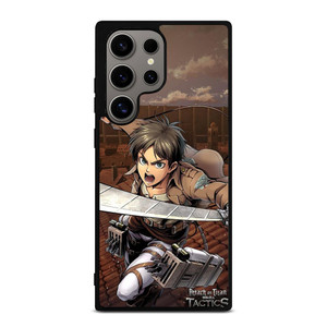 EREN YEAGER ATTACK ON TITAN TACTICS Samsung Galaxy S24 Ultra Case Cover