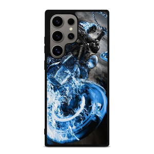 GHOST RIDER BLUE FIRE Samsung Galaxy S24 Ultra Case Cover