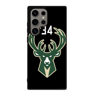 GIANNIS ANTETOKOUNMPO MILWAUKEE BUCKS LOGO Samsung Galaxy S24 Ultra Case Cover