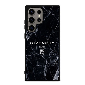 GIVENCHY PARIS MARBLE BLACK Samsung Galaxy S24 Ultra Case Cover