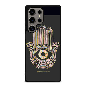 HAMSA EVIL EYE HAND OF FATIMA LOGO Samsung Galaxy S24 Ultra Case Cover