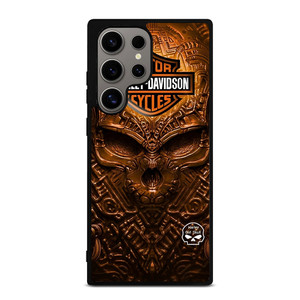 HARLEY DAVIDSON SKULL METAL MOTOR Samsung Galaxy S24 Ultra Case Cover
