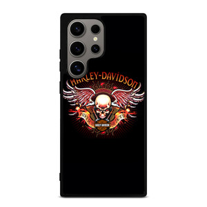 HARLEY DAVIDSON WING SKULL LOGO Samsung Galaxy S24 Ultra Case Cover
