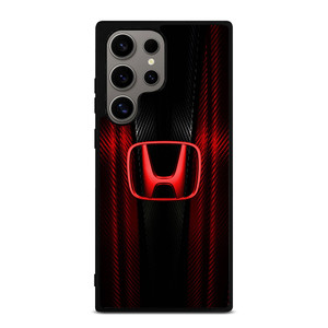 HONDA LOGO RED CARBON Samsung Galaxy S24 Ultra Case Cover