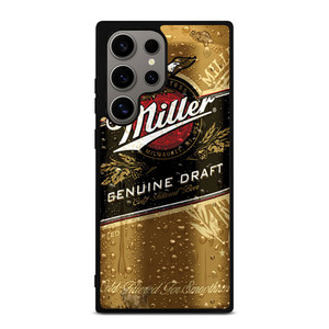 ICED MILLER GENUINE DRAFT BEER CAN Samsung Galaxy S24 Ultra Case Cover