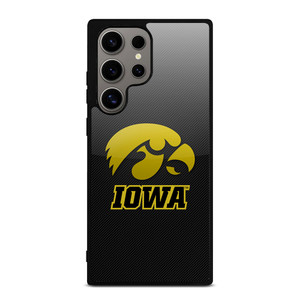 IOWA HAWKEYES CARBON Samsung Galaxy S24 Ultra Case Cover