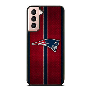 NEW ENGLAND PATRIOTS NFL METAL STRIPE Samsung Galaxy S21 Case Cover