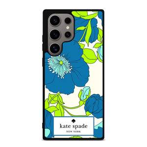 KATE SPADE BLUE FLORAL Samsung Galaxy S24 Ultra Case Cover