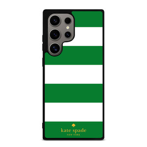 KATE SPADE GREEN STRIPE Samsung Galaxy S24 Ultra Case Cover