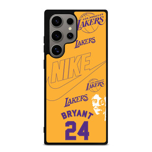 KOBER BRYANT LAKERS NIKE YELLOW Samsung Galaxy S24 Ultra Case Cover