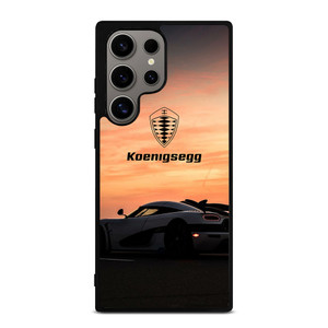 KOENIGSEGG CAR SUNSET LOGO Samsung Galaxy S24 Ultra Case Cover