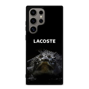 LACOSTE CROCODILE BLACK Samsung Galaxy S24 Ultra Case Cover LACOSTE CROCODILE BLACK Samsung Galaxy S24 Ultra Case Cover