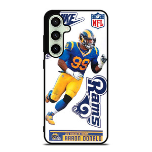 AARON DONALD LOS ANGELES RAMS NFL Samsung Galaxy S24 FE Case Cover