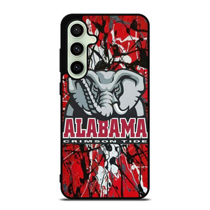 ALABAMA CRIMSON TIDE SPLASHED LOGO Samsung Galaxy S24 FE Case Cover ALABAMA CRIMSON TIDE SPLASHED LOGO Samsung Galaxy S24 FE Case Cover