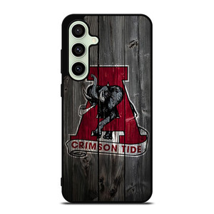 ALABAMA CRIMSON TIDE WOODEN ICON Samsung Galaxy S24 FE Case Cover ALABAMA CRIMSON TIDE WOODEN ICON Samsung Galaxy S24 FE Case Cover