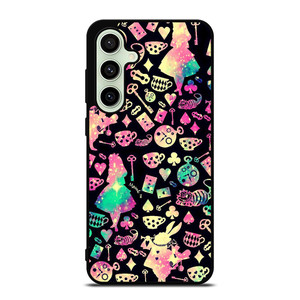 ALICE IN WONDERLAND COLLAGE Samsung Galaxy S24 FE Case Cover ALICE IN WONDERLAND COLLAGE Samsung Galaxy S24 FE Case Cover