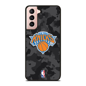 NEW YORK KNICKS BLACK CAMO Samsung Galaxy S21 Case Cover