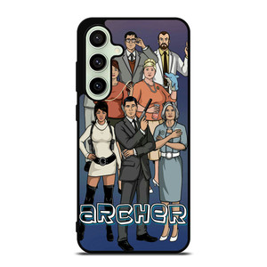 ARCHER CARTOON ALL CAST Samsung Galaxy S24 FE Case Cover ARCHER CARTOON ALL CAST Samsung Galaxy S24 FE Case Cover