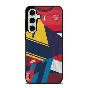 ARSENAL FC RETRO JERSEY COLLAGE Samsung Galaxy S24 FE Case Cover ARSENAL FC RETRO JERSEY COLLAGE Samsung Galaxy S24 FE Case Cover