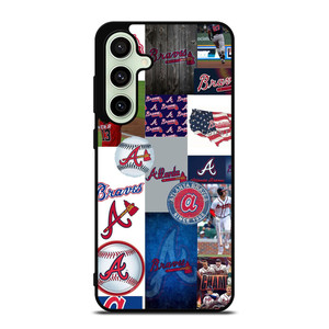 ATLANTA BRAVES COLLAGE WALL Samsung Galaxy S24 FE Case Cover