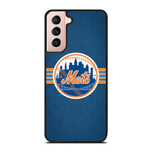 NEW YORK METS MLB BASEBALL LOGO Samsung Galaxy S21 Case Cover