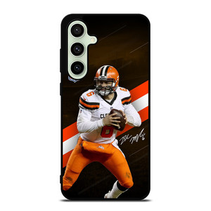 BAKER MAYFIELD CLEVELAND BROWNS NFL Samsung Galaxy S24 FE Case Cover BAKER MAYFIELD CLEVELAND BROWNS NFL Samsung Galaxy S24 FE Case Cover