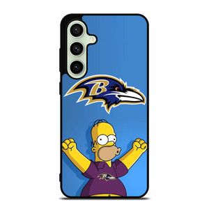 BALTIMORE RAVENS THE SIMPSON Samsung Galaxy S24 FE Case Cover BALTIMORE RAVENS THE SIMPSON Samsung Galaxy S24 FE Case Cover