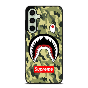 BAPE BATHING CAMO SHARK SUPREME Samsung Galaxy S24 FE Case Cover BAPE BATHING CAMO SHARK SUPREME Samsung Galaxy S24 FE Case Cover
