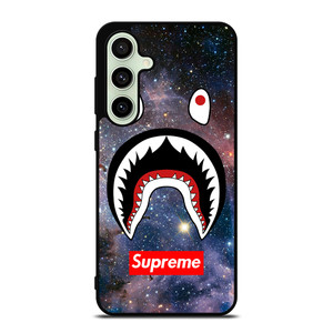 BAPE CAMO SHARK SUPREME NEBULA Samsung Galaxy S24 FE Case Cover BAPE CAMO SHARK SUPREME NEBULA Samsung Galaxy S24 FE Case Cover