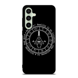 BILL CIPHER WHEEL BLACK Samsung Galaxy S24 FE Case Cover