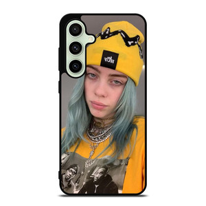 BILLIE EILISH FACE SINGER Samsung Galaxy S24 FE Case Cover BILLIE EILISH FACE SINGER Samsung Galaxy S24 FE Case Cover