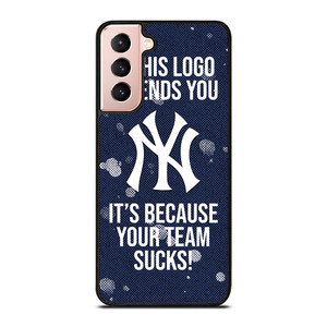 NEW YORK YANKEES MLB BASEBALL BANTER FANS 2 Samsung Galaxy S21 Case Cover