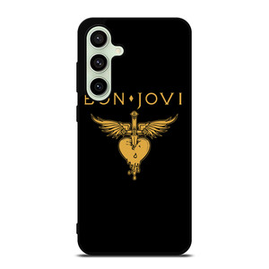 BON JOVI BAND LOGO GOLD Samsung Galaxy S24 FE Case Cover BON JOVI BAND LOGO GOLD Samsung Galaxy S24 FE Case Cover