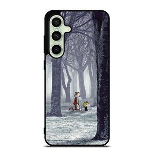 CALVIN AND HOBBES CARTOON Samsung Galaxy S24 FE Case Cover