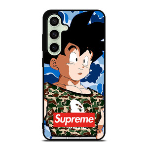 CAMO GOHAN BAPE SUPREME Samsung Galaxy S24 FE Case Cover CAMO GOHAN BAPE SUPREME Samsung Galaxy S24 FE Case Cover