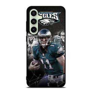 CARSON WENTZ PHILADELPHIA EAGLES Samsung Galaxy S24 FE Case Cover CARSON WENTZ PHILADELPHIA EAGLES Samsung Galaxy S24 FE Case Cover