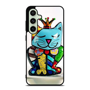 CAT ROMERO BRITTO Samsung Galaxy S24 FE Case Cover CAT ROMERO BRITTO Samsung Galaxy S24 FE Case Cover