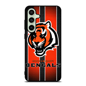 CINCINNATI BENGALS METAL SYMBOL Samsung Galaxy S24 FE Case Cover
