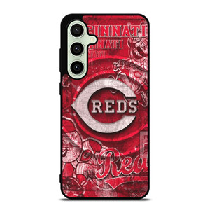 CINCINNATI REDS BASEBALL LOGO Samsung Galaxy S24 FE Case Cover