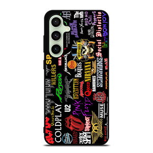 CLASSIC ROCK BAND COLLAGE Samsung Galaxy S24 FE Case Cover