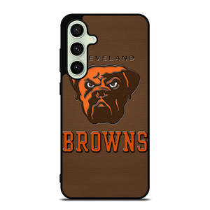 CLEVELAND BROWNS DOG NFL MASCOT Samsung Galaxy S24 FE Case Cover