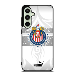 CLUB DEPORTIVO GUADALAJARA PUMA WHITE Samsung Galaxy S24 FE Case Cover