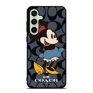 COACH MINNIE MOUSE Samsung Galaxy S24 FE Case Cover COACH MINNIE MOUSE Samsung Galaxy S24 FE Case Cover